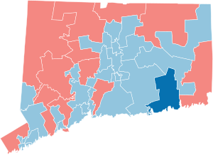 2022 State Senate Election in Connecticut.svg
