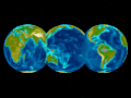 3 Globes rendered with Imagine (Amiga).gif