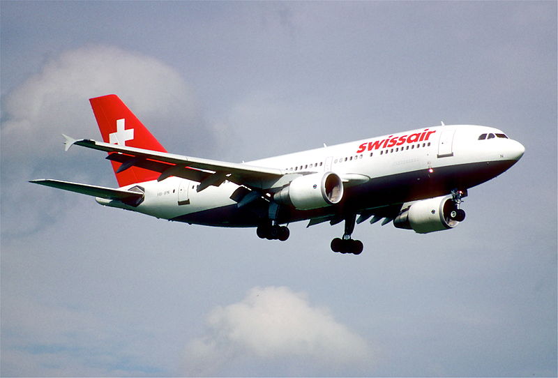File:42at - Swissair Airbus A310-325ET; HB-IPN@ZRH;10.10.1998 (5888183702).jpg