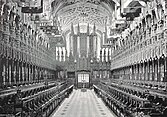 Interior of St George's Chapel, Windsor Castle