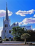 This neo-Gothic church, designed by the firm of architects F. W. and F. Hesse of Cape Town, was erected in 1911 and officially inaugurated on 13 April 1912. Type of site: Church. This neo-Gothic church, designed by the firm of architects F W and F Hesse of Cape Town, was erected in 1911 and officially inaugurated on 13 April 1912. 9 2 032 0019-DRC01-Upington.-s.jpg