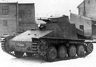 <span class="mw-page-title-main">AH-IV</span> Chechoslovak tankette/light tank