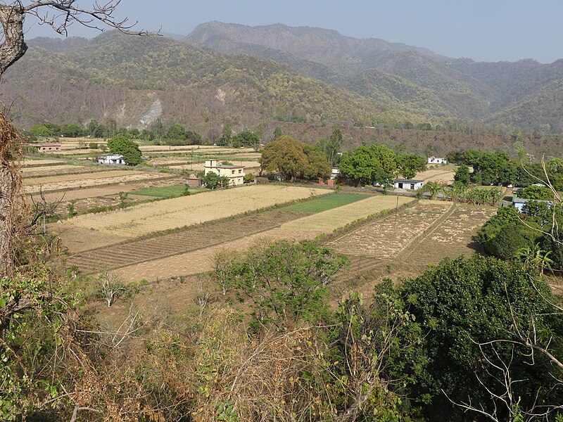 File:A village in outer Himalaya AJT Johnsingh. P1100639.JPG