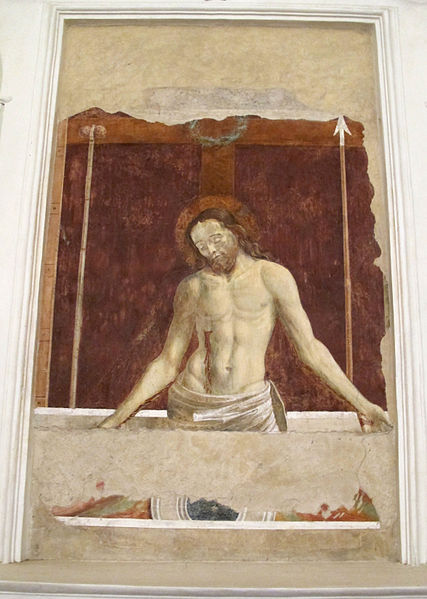 File:Abbazia di passignano, capitolo, pietà di filippo di antonio filippelli, 1483-85 ca. 02.JPG