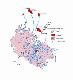 Simplified geologic map of the Adel Mountain volcanic field. Adel volcanics.jpg