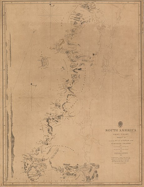 File:Admiralty Chart No 1325 South America west coast sheet III from the Gulf of Penas to the Guaytecas Islands, Published 1841.jpg