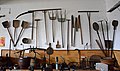 Agricultural tools in the Pořežany museum.jpg