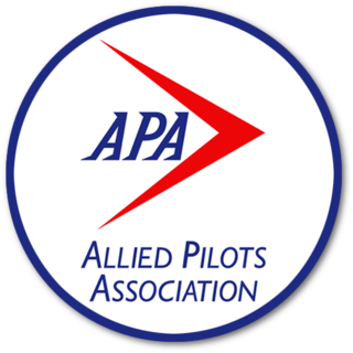 <span class="mw-page-title-main">Allied Pilots Association</span> Labor union representing American Airlines pilots