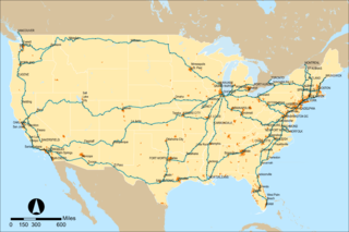 Amtrak Intercity rail operator in the United States