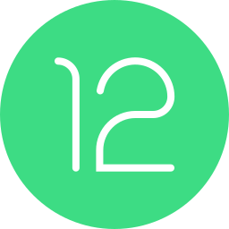 Android 12 logo for Developer preview and Beta release