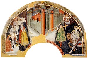 La redécouverte et l’exaltation de La Croix, Antonio Alberti, Musée Diocésain Albani.