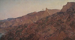 <i>Anzac, the Landing 1915</i> Painting by George Washington Lambert