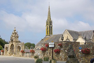 Pleyber-Christ Commune in Brittany, France