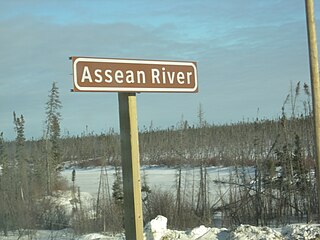 Assean River (Manitoba) river in Canada