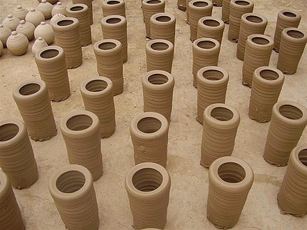 Matki earthen pot, a clay vase exhibition