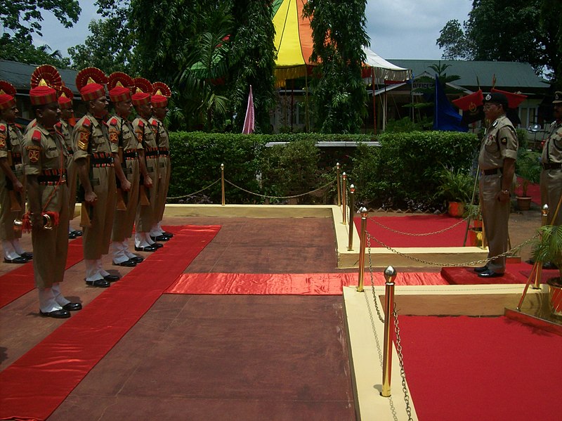 File:BSF officer inspecting guard of honor.jpg