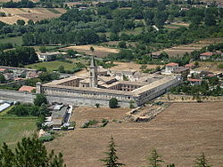 Abbey of the Holy Spirit at Monte Morrone, Sulmona Badia Morronese (AQ).JPG