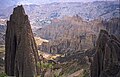 ボリビア・ラパス近郊の月の谷 (en:Valle de la Luna (Bolivia))