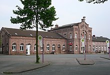 Bahnhof in Holzminden, ehemals preußisch