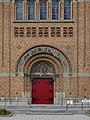 Bailleul (Département du Nord, France): l'église Saint-Vaast, oeuvre de l'architecte Louis Marie Cordonnier (1854-1940)