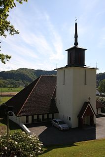 Bakkebø Church Church in Rogaland, Norway