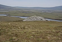The cairn at Langass