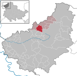 Kaart van Berlingerode