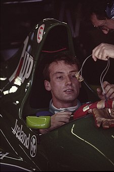 Bertrand Gachot v roce 1991 v týmu Jordan