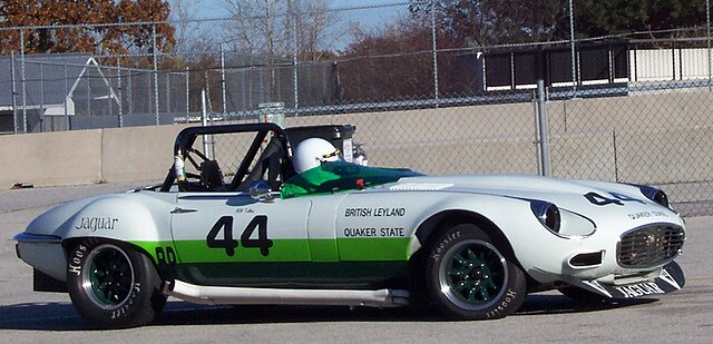 Tullius' 1975 championship winning Jaguar V-12 E-Type.