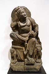 Padmapani, India, Gandharan period, 200s AD, schist
