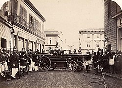 Firemen of Valparaíso on 1861.