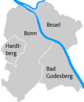 Districts of Bonn