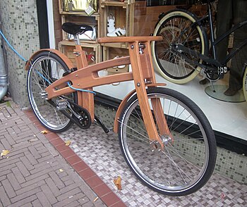 Drewniana odmiana roweru