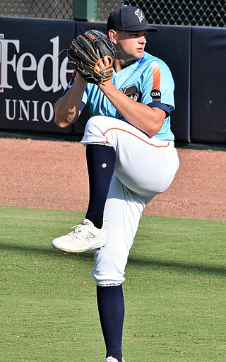 <span class="mw-page-title-main">Brandon Bielak</span> American baseball player (born 1996)