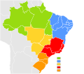 Regiona subdivido en 2015