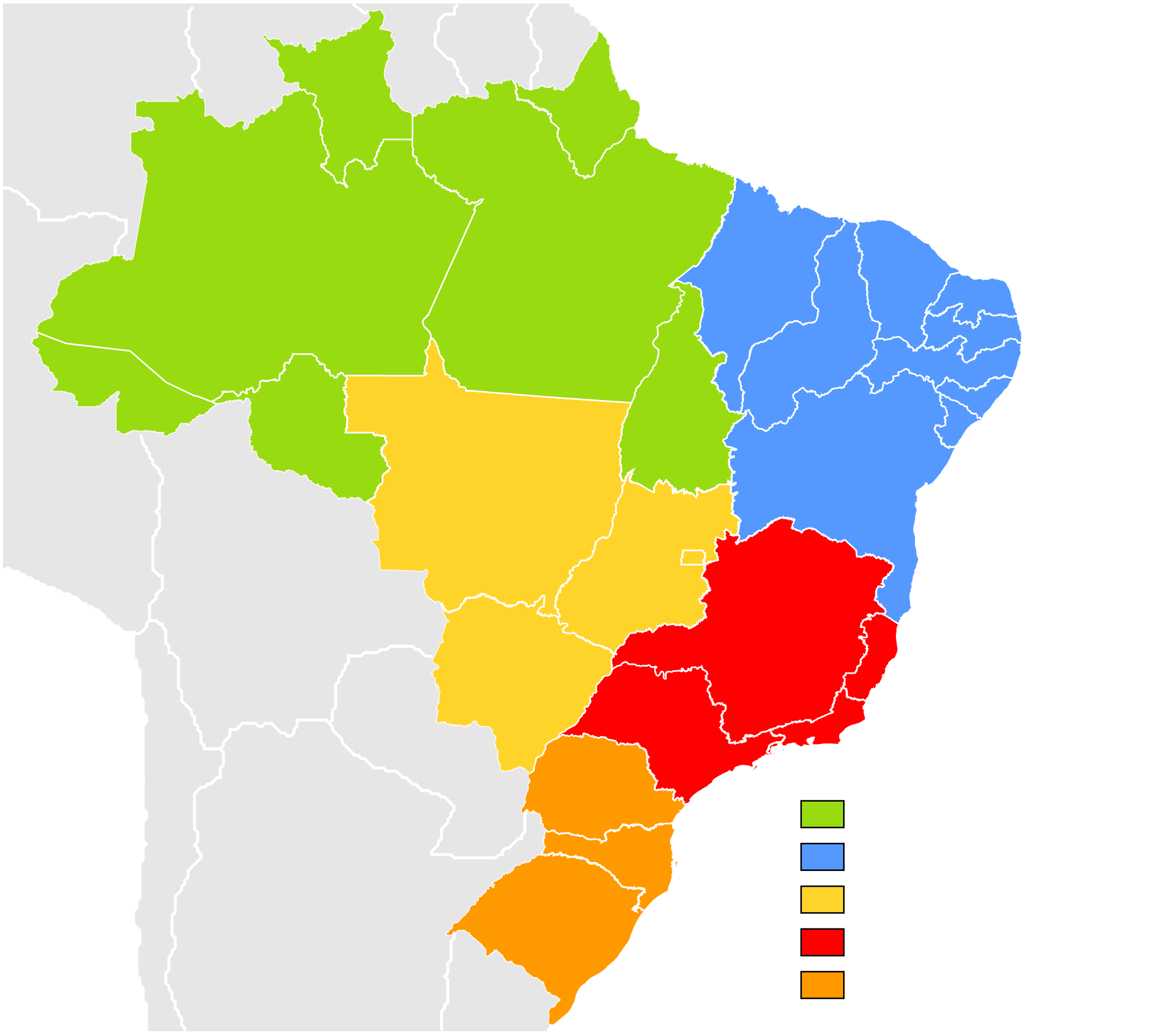 Brasil: dados, mapa, bandeira, economia - Brasil Escola