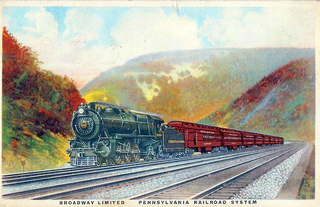 <i>Broadway Limited</i> Former Pennsylvania Railroad and Amtrak passenger train