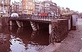 «Брущатий» міст (міст № 43) над каналом Кайзерграхт. Лейдсестрат, Амстердам (П. Крамер, 1921)