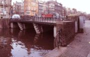 Vaste plaatbrug Keizersgracht / Leidsestraat (1921).