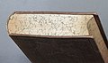 Buchschnitt marmoriert 1856