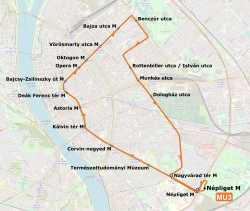 Budapesti MU3-as busz útvonala.svg