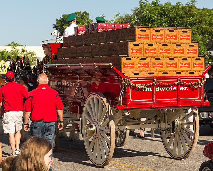 File:Budweiser's Clydesdales visit North Charleston (17370688515).jpg