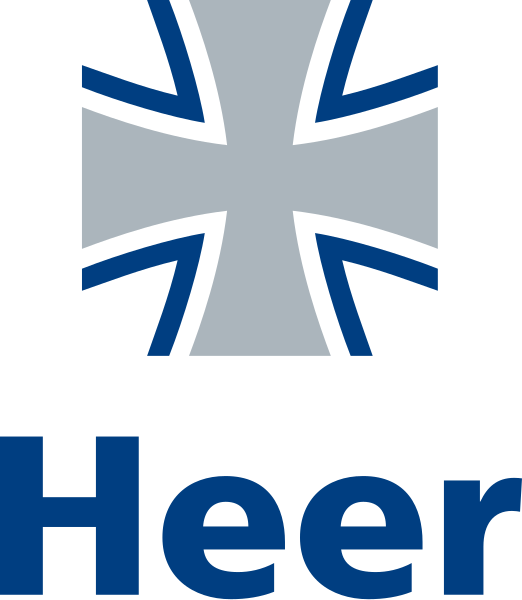 Datei:Bundeswehr Logo Heer with lettering.svg