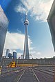 CN Tower from a Railroad Perspective -- 3 Photos (34086712223).jpg