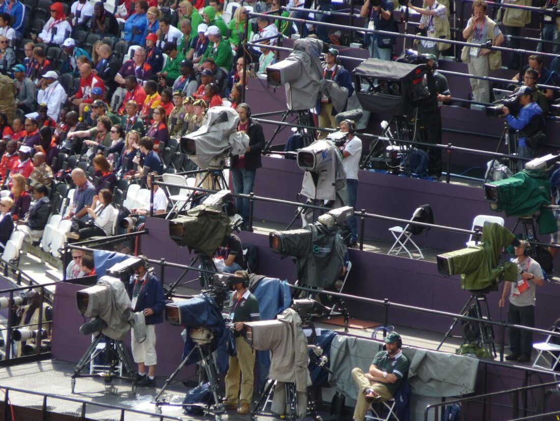 Jeux olympiques à la télévision