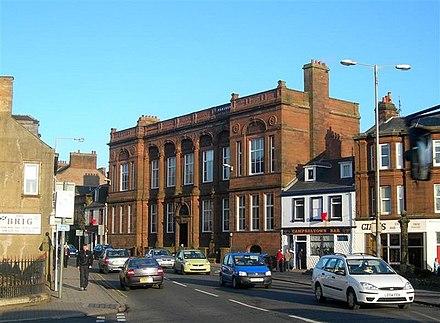 Carnegie Library, the main library in Ayr