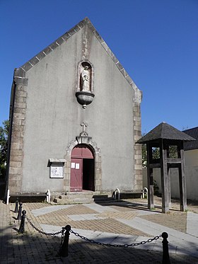 Fassade der Kapelle.