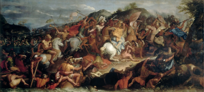 Charles Le Brun, Le Passage du Granique, 1665.png