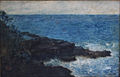 マウイ島ハナの海岸（チャールズ・ウィリアム・バートレット画）