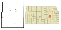 Cottonwood Falls – Mappa